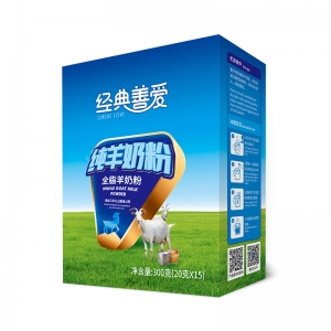 經典善愛全脂羊奶粉300克/盒